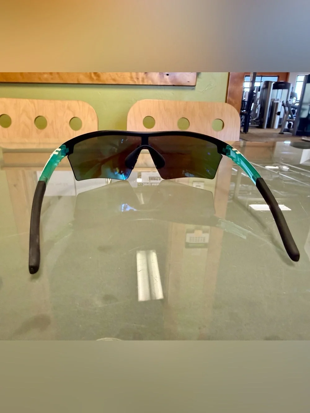 *Blenders* Performance running Sunglasses in Teal and Black